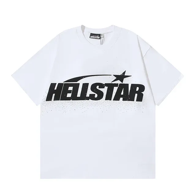 تيشيرت Hellstar أوفرسايز بطباعة جرافيك 5