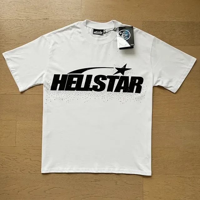 تيشيرت Hellstar أوفرسايز بطباعة جرافيك 8