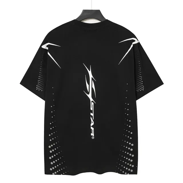Hellstar Graphic Print Perforated Dot T-Shirt 4