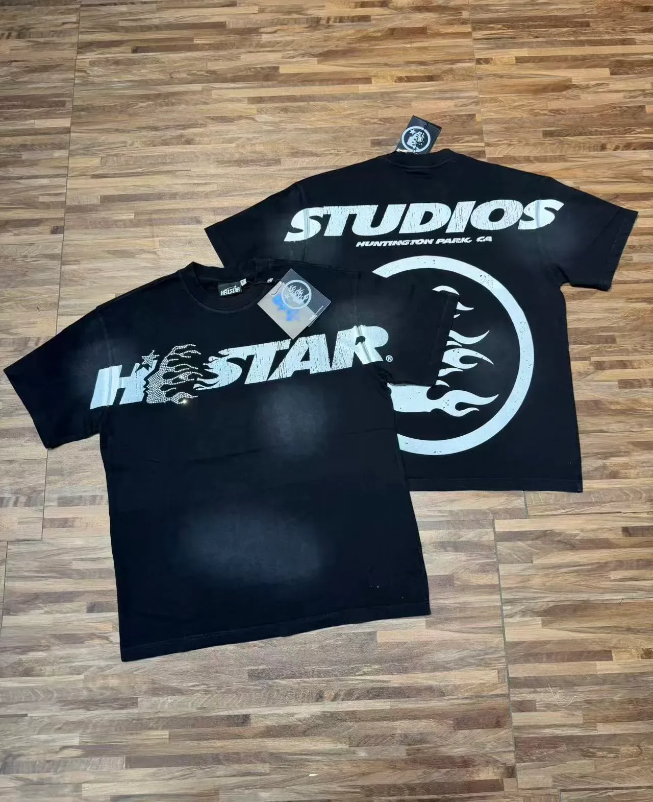 Hellstar H*STAR फ्लेम ग्राफिक टी-शर्ट 3