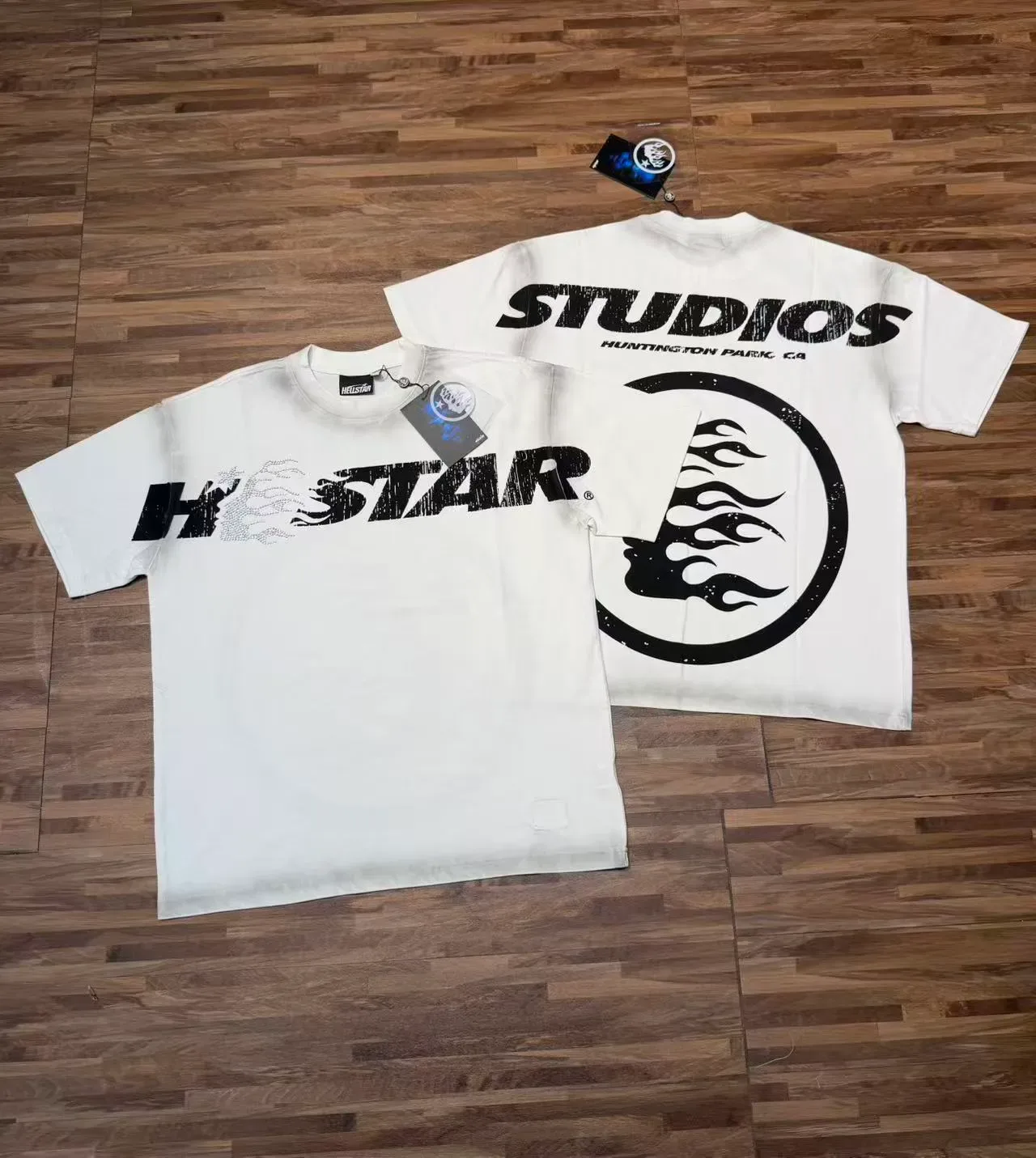 Hellstar H*STAR फ्लेम ग्राफिक टी-शर्ट 8
