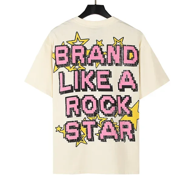 Hellstar Rock Skull Graphic Print Oversized T-Shirt 5