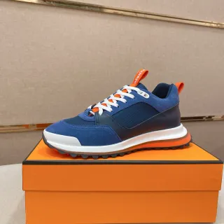 Hermès Oran Sneaker Zapatillas lifestyle azul naranja blanco