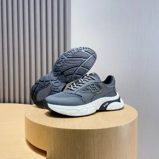 Hugo Boss Cinza Branco Solado Intermediário Malha e Sintético Tênis Chunky