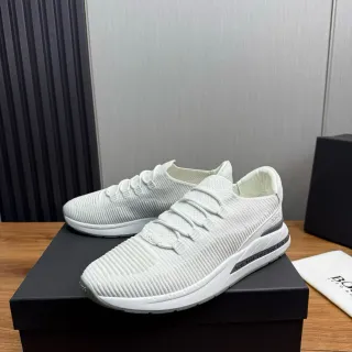 Hugo Boss حذاء رياضي تريكو مموج لأسلوب الحياة