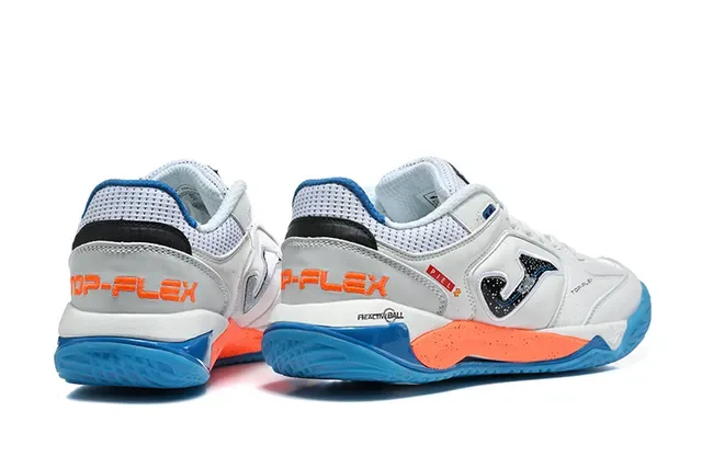 Joma Lex White Blue Low-Top Mesh-and-Synthetic Upper Sneakers 5