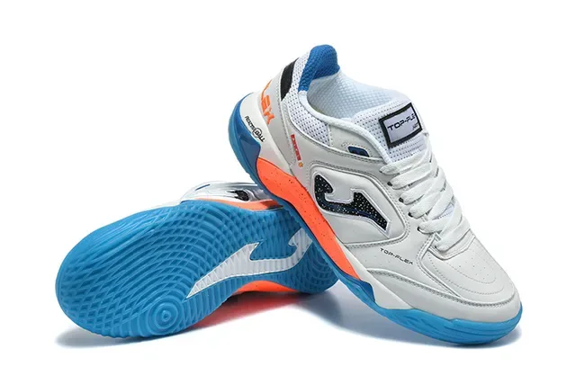 Joma Lex White Blue Low-Top Mesh-and-Synthetic Upper Sneakers 8