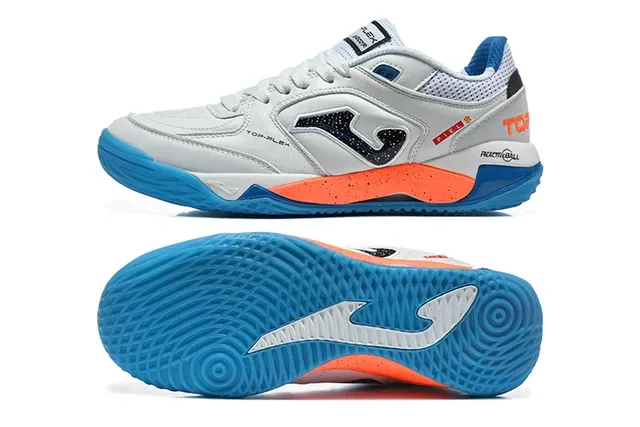 Joma Lex White Blue Low-Top Mesh-and-Synthetic Upper Sneakers 9