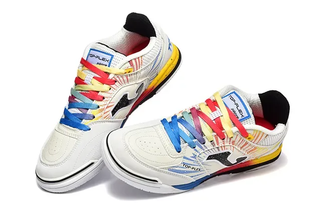 Joma Rebound Multicolor Black Geometric Color-Blocked Upper Synthetic Mesh And TPU Overlays Sneakers 13