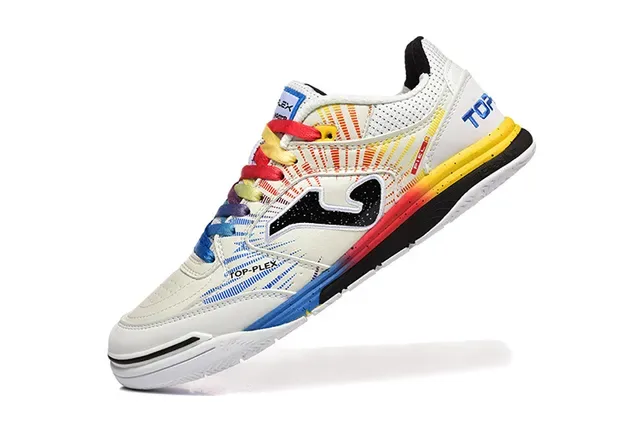 Joma Rebound Multicolor Black Geometric Color-Blocked Upper Synthetic Mesh And TPU Overlays Sneakers 15