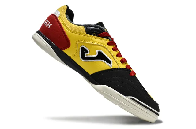Joma TOP-PLEX Yellow Red Synthetic Upper Contrasting Color Blocking Sneakers 9