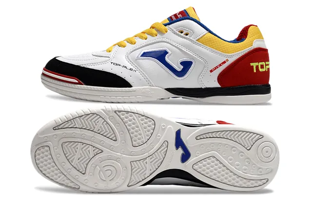Joma TOP-PLEX Yellow Red Synthetic Upper Contrasting Color Blocking Sneakers 20