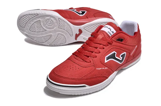 Joma TOP-PLEX Yellow Red Synthetic Upper Contrasting Color Blocking Sneakers 24