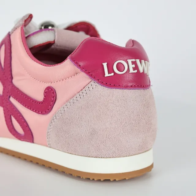 Loewe Flow Runner Pink and Magenta Lifestyle Sneakers 4