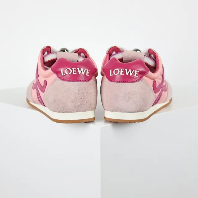 Loewe Flow Runner Pink and Magenta Lifestyle Sneakers 8