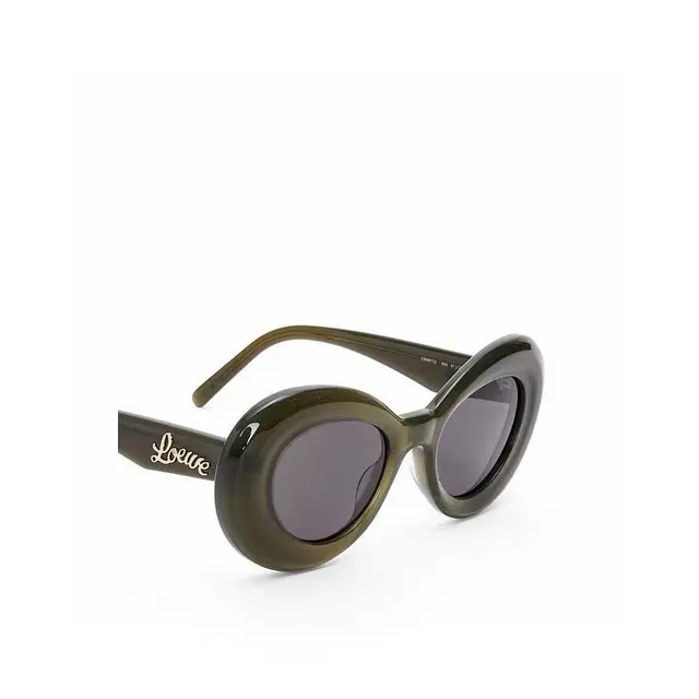 Loewe Gafas de Sol Ovaladas de Acetato con Degradado Ámbar 2