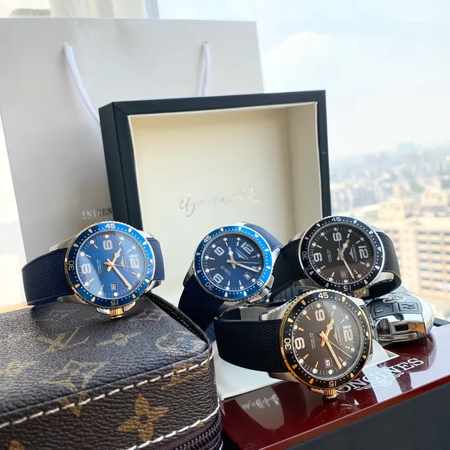 Longines Hydroconquest Blue Ceramic Bezel Mechanical Watch 6