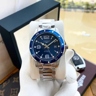 Longines Hydroconquest Blue Dial Stainless Steel Mechanical Watch