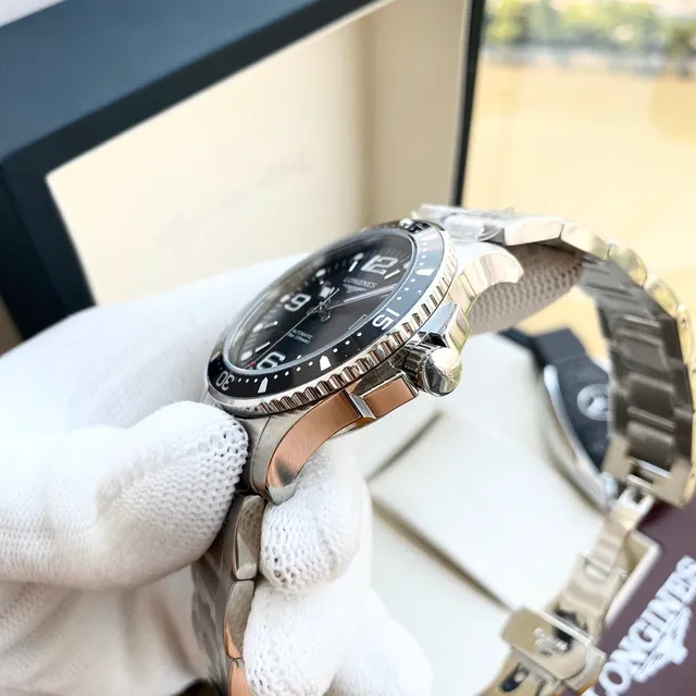 Longines Hydroconquest Blue Dial Stainless Steel Mechanical Watch 4