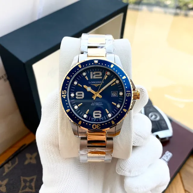 Longines Hydroconquest Blue Dial Stainless Steel Mechanical Watch 8