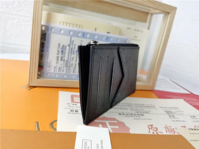 Louis Vuitton Black Silver Monogram-Coated Canvas Zip-Top Closure Short Wallet 6