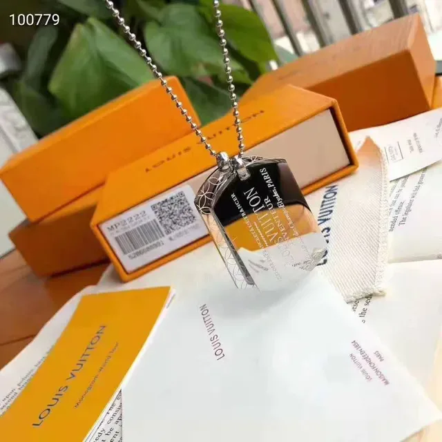 Louis Vuitton Gold Silver Fine Chain Floral Charm Necklace 5