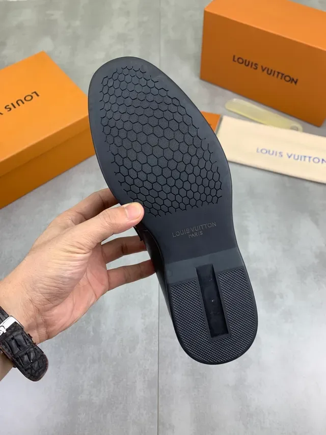 Louis Vuitton Horsebit 1955 Loafer en cuir noir 2