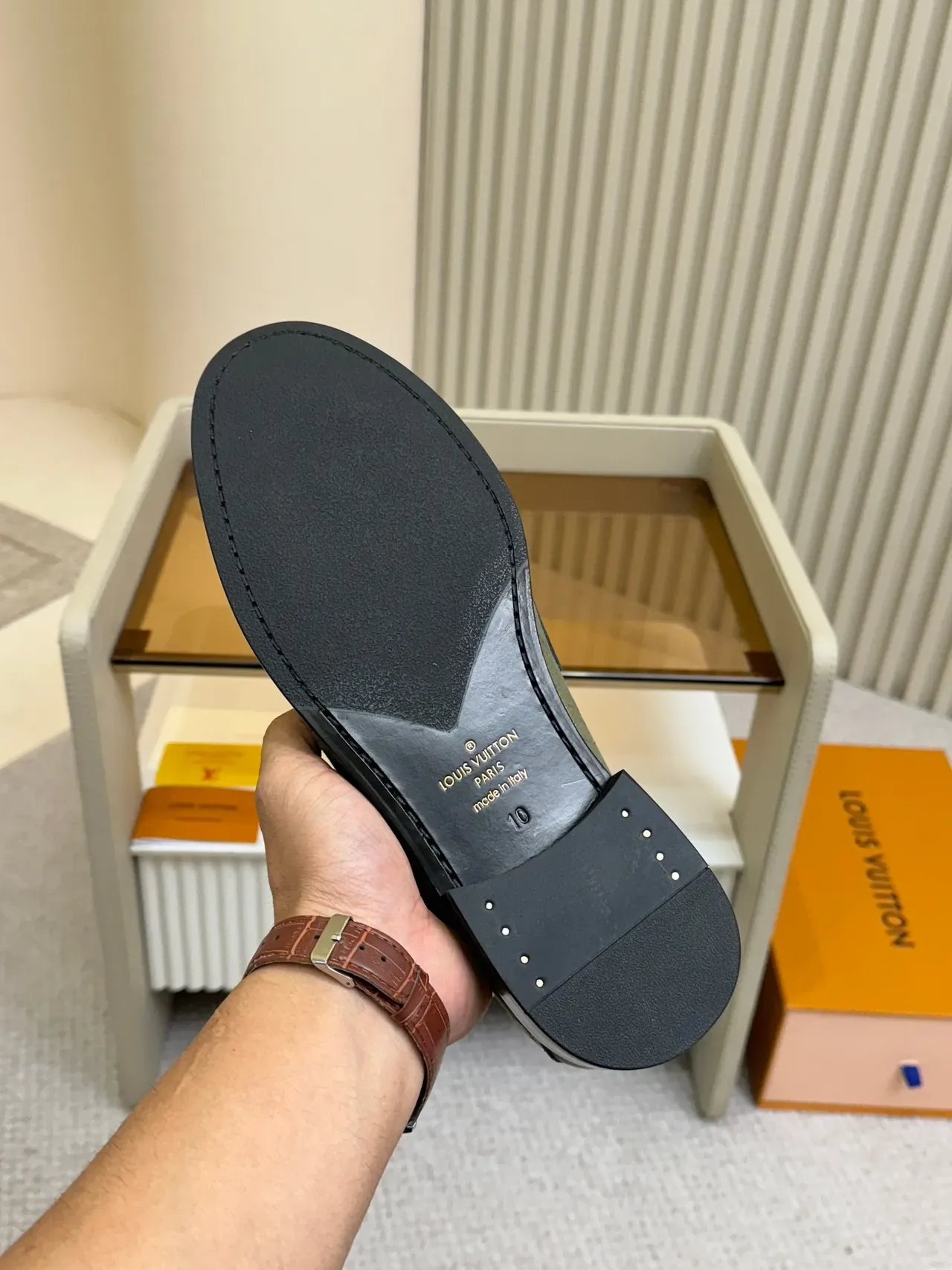 Louis Vuitton LV Loafer Olive Green Monogram Canvas Loafers 2