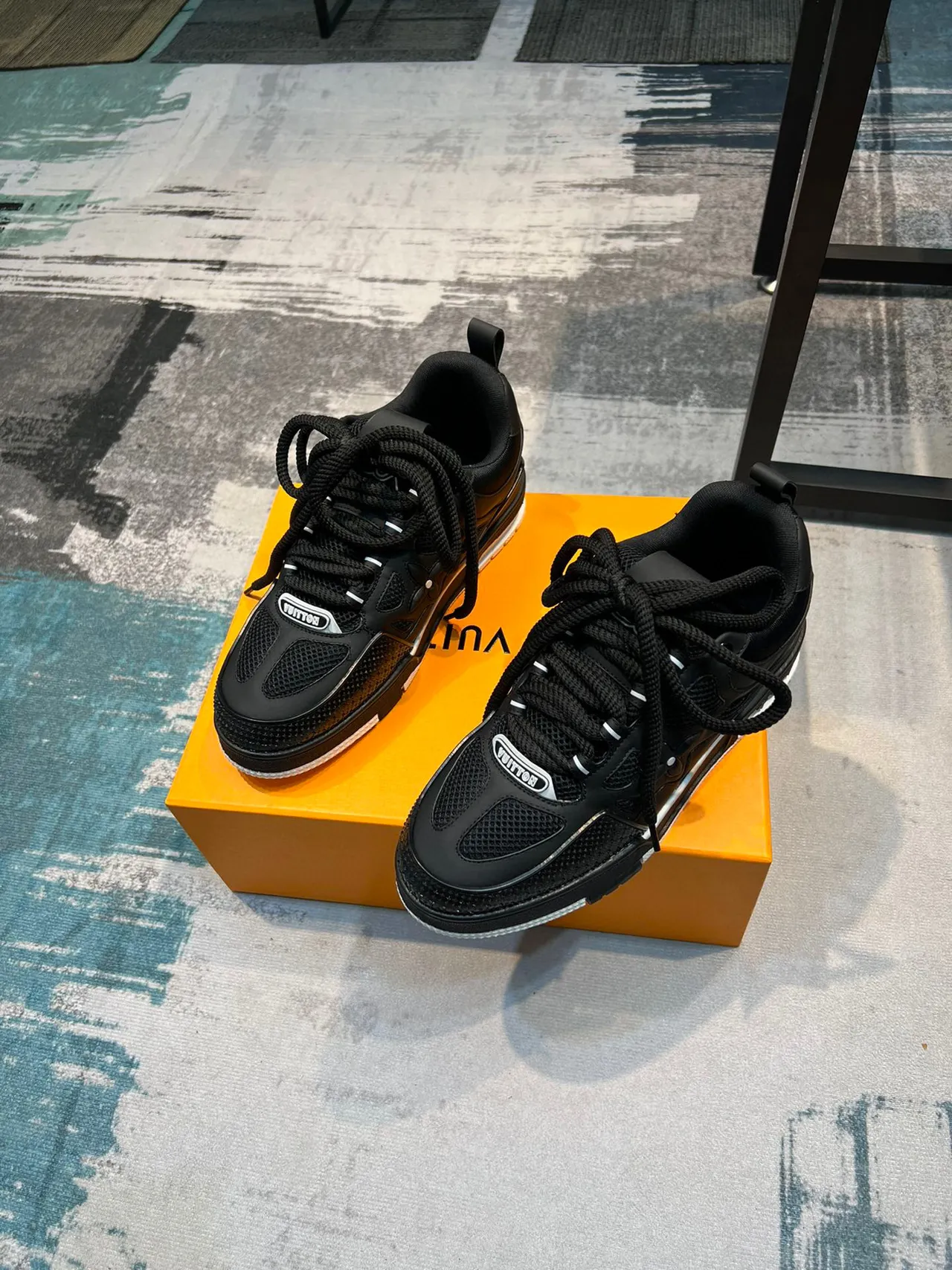 Louis Vuitton LV Skate Sneaker Black Lifestyle Sneakers 5