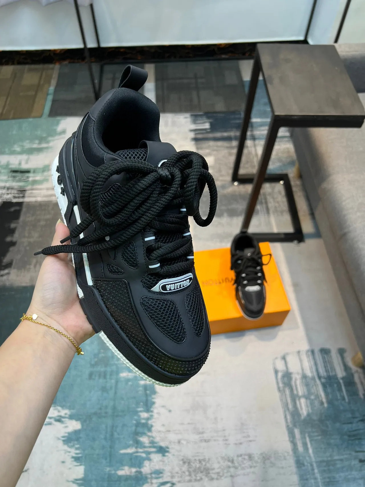 Louis Vuitton LV Skate Sneaker Black Lifestyle Sneakers 6