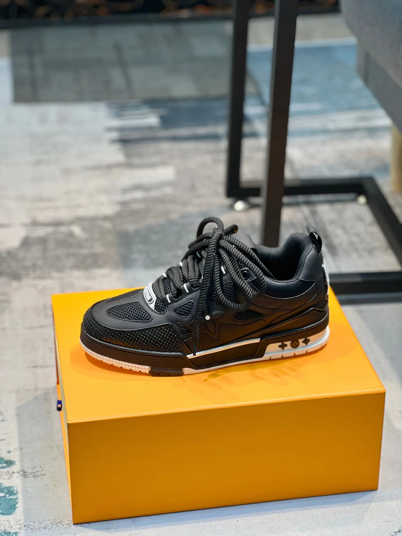 Louis Vuitton LV Skate Sneaker Black Lifestyle Sneakers 9
