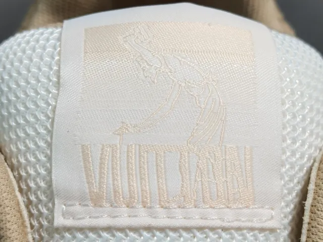 Louis Vuitton LV Trainer Beige White Monogram Canvas Dual-Strap Closure Lifestyle Sneakers 6