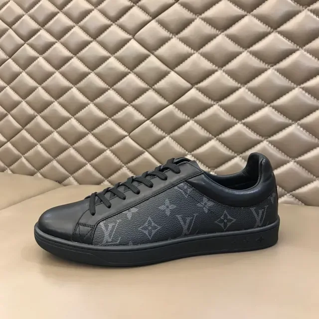Louis Vuitton LV Trainer Black Monogram Lifestyle Sneakers 6