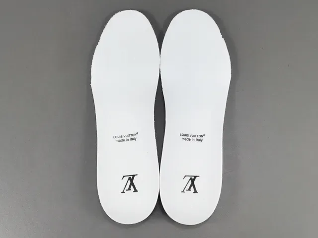 Louis Vuitton LV Trainer Polka Dot White Black Lifestyle Sneakers 4