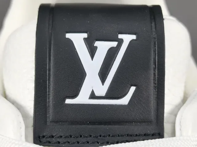Louis Vuitton LV Trainer Polka Dot White Black Lifestyle Sneakers 5