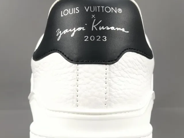 Louis Vuitton LV Trainer Polka Dot White Black Lifestyle Sneakers 6