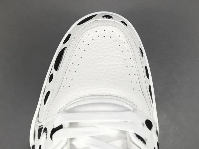 Louis Vuitton LV Trainer Polka Dot White Black Lifestyle Sneakers 10