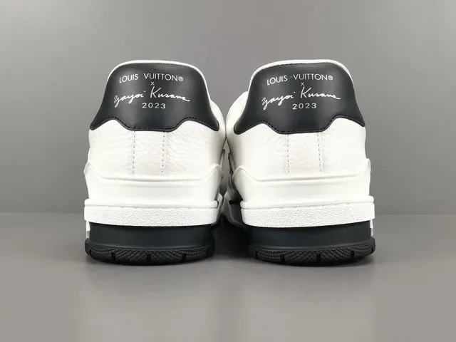 Louis Vuitton LV Trainer Polka Dot White Black Lifestyle Sneakers 17