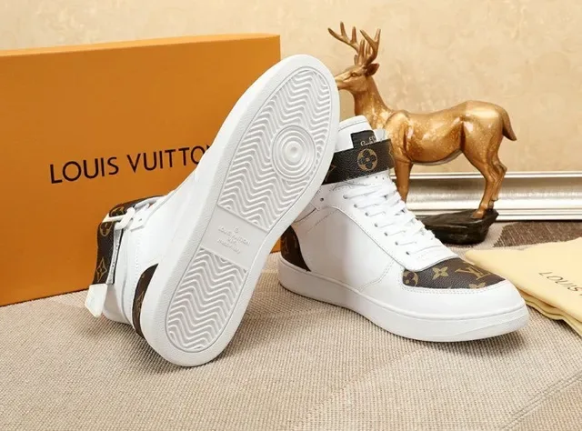 Louis Vuitton LV Trainer White and Monogram Lifestyle Sneakers 5