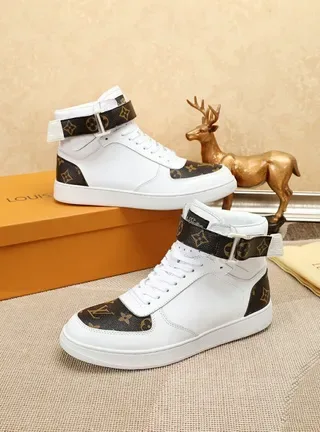 Louis Vuitton LV Trainer White and Monogram Lifestyle Sneakers 6