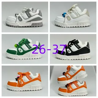 Louis Vuitton LV Trainer Blanco Gris Suela Gruesa Solapes Superpuestos Zapatillas Lifestyle
