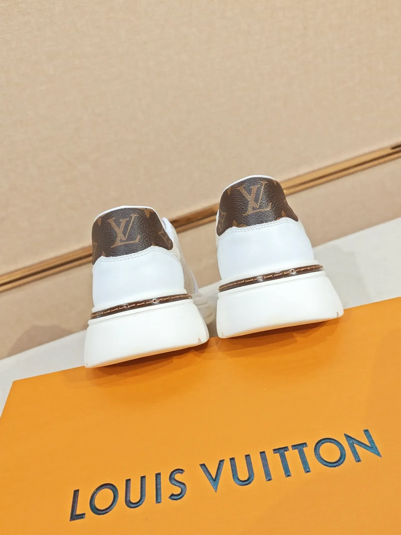 Louis Vuitton Monogram Canvas White Chunky Sneaker 3