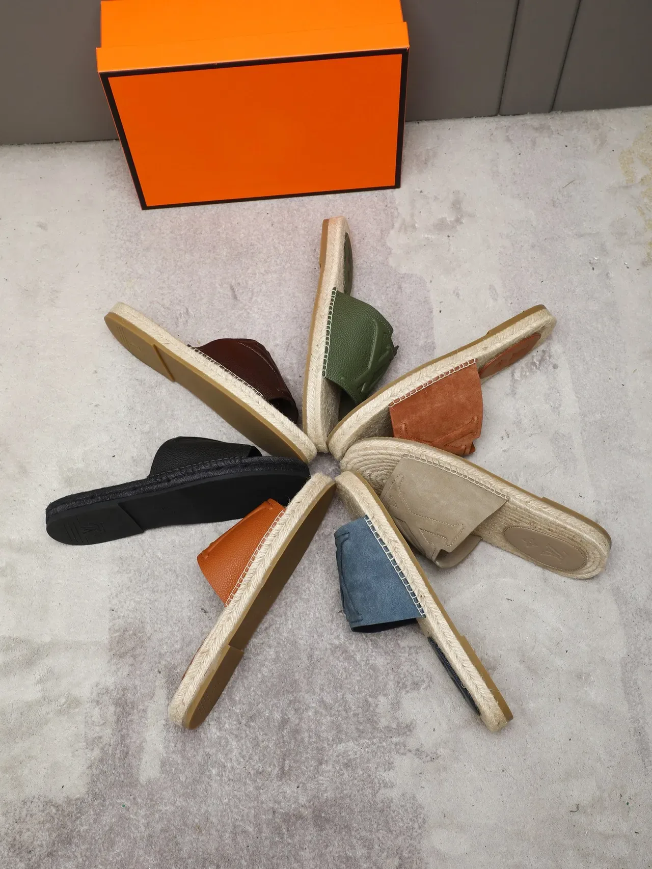 Louis Vuitton Monogram Espadrille Slipper Slippers 2