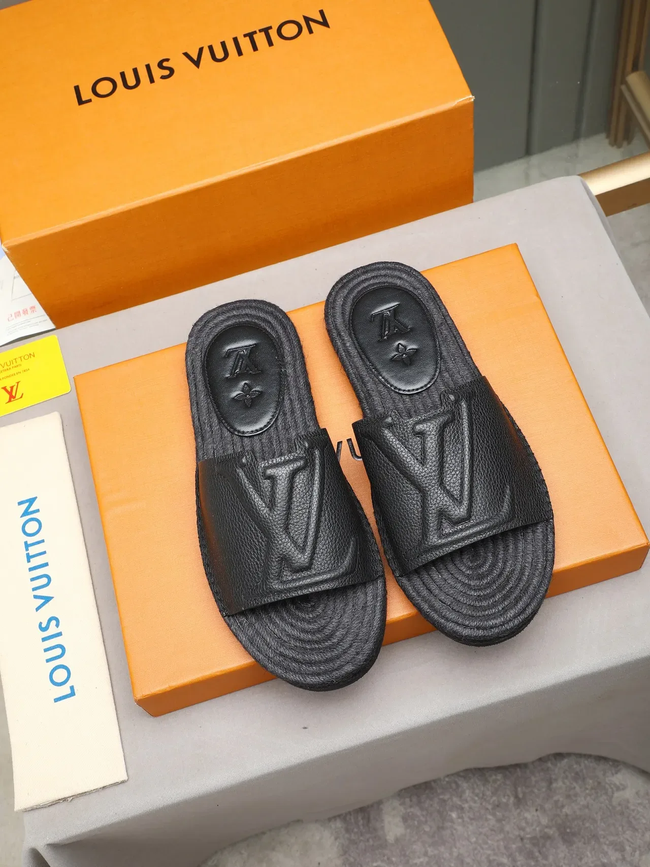 Louis Vuitton Monogram Espadrille Slipper Slippers 9