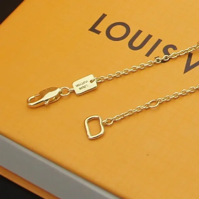 Louis Vuitton Monogram Flower and Damier Pavé Crystal Necklaces 2
