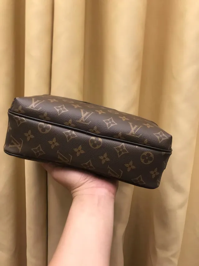 Louis Vuitton Pochette Metis Brown Black Monogram Canvas Rectangular Silhouette Messenger Bag 3