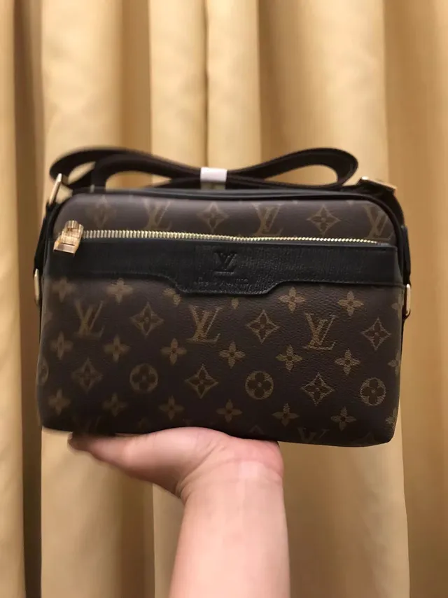 Louis Vuitton Pochette Metis Brown Black Monogram Canvas Rectangular Silhouette Messenger Bag 5