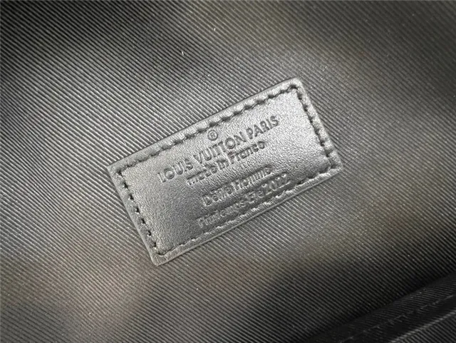 Louis Vuitton Run Away Black Embossed Monogram Casual Backpack 2