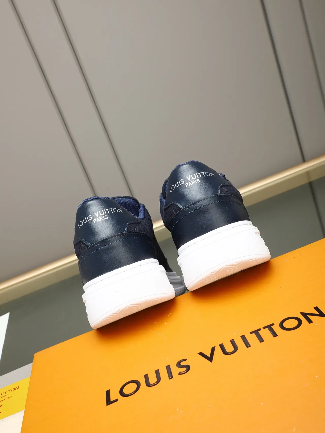 Louis Vuitton Run Away Navy Monogram Lifestyle Sneakers 3