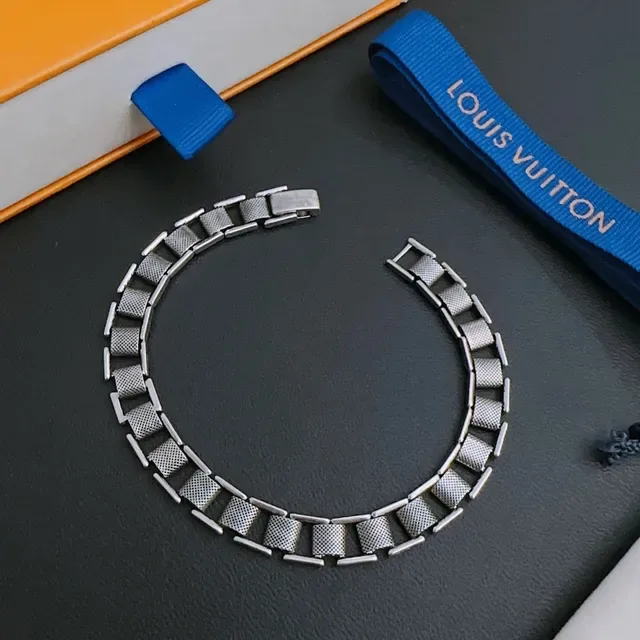 Louis Vuitton Segmented Metal Bracelet 3
